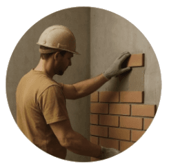 Adhering to the surface 